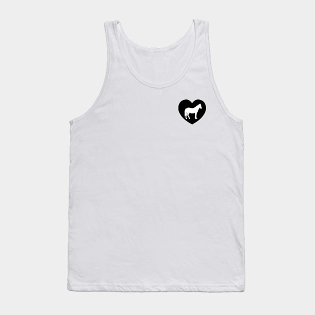 Horse Love | I Heart... Tank Top by gillianembers